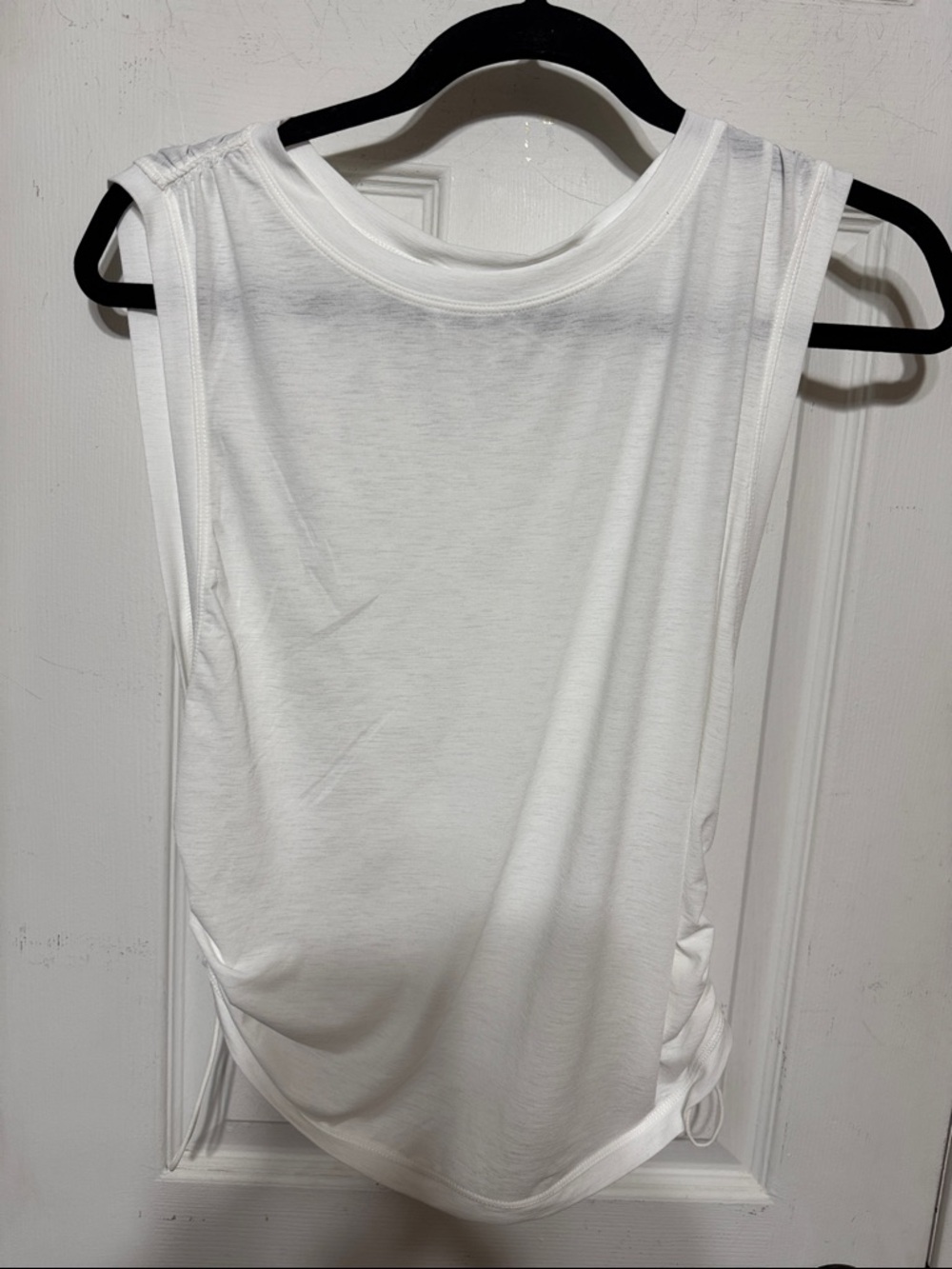 FP Movement by Free People White Side-Ruched Sleeveless Tank